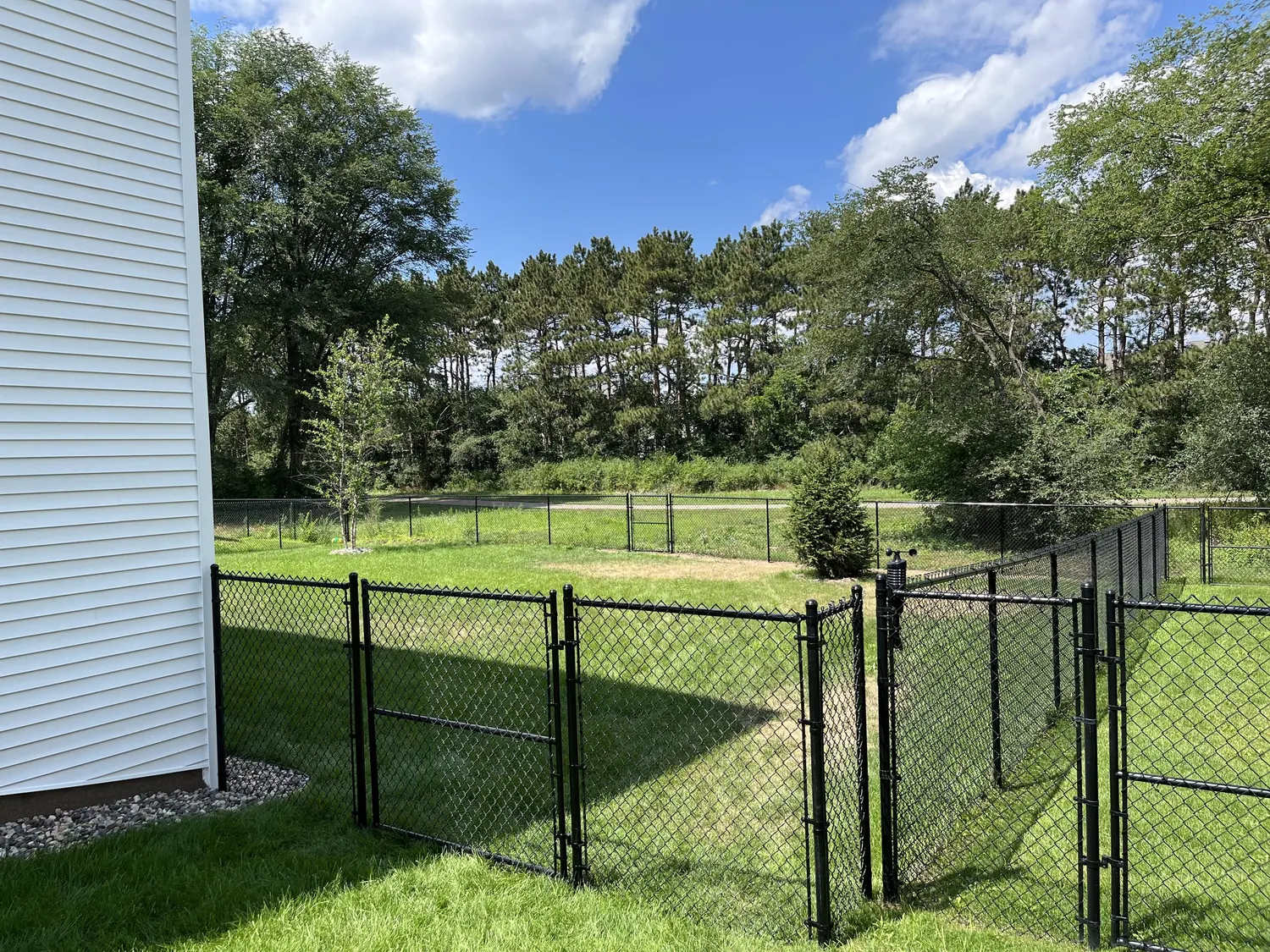 chain link fence project in the Twin Cities