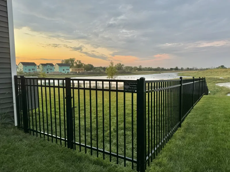 Ornamental fence installed in Lino Lakes, MN