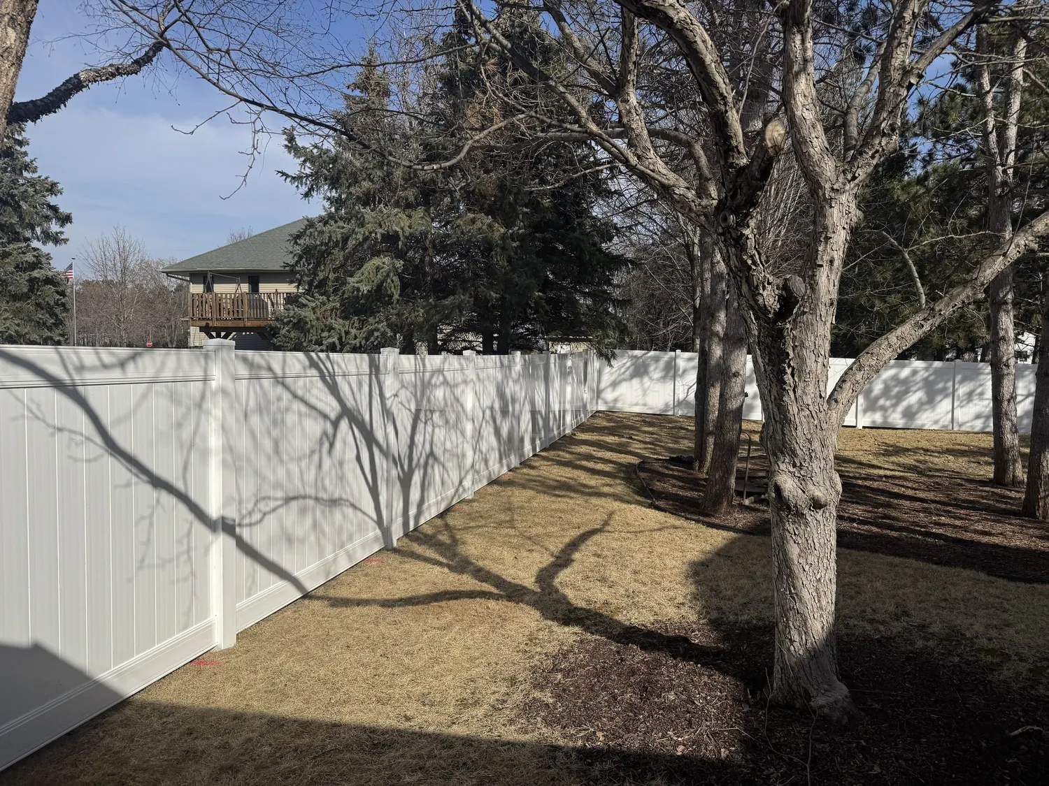 fence installation project in the Twin Cities