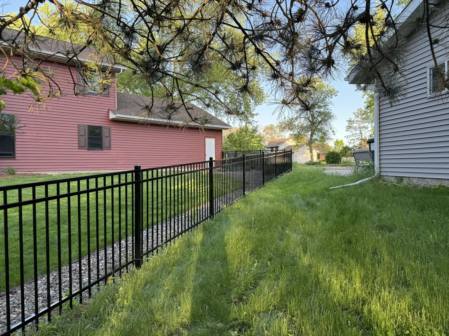 fence project in the Twin Cities