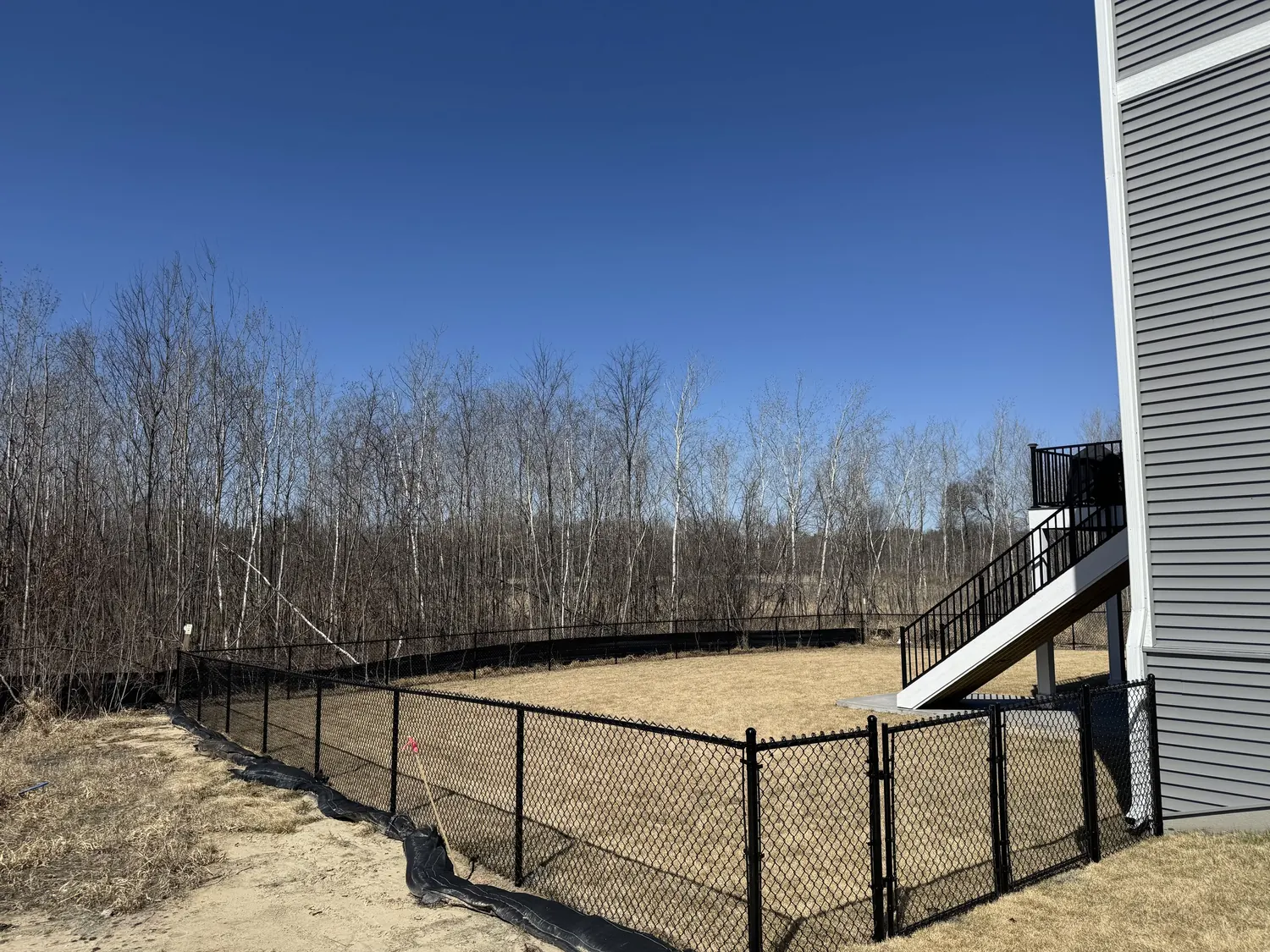 fence replacement project in the Twin Cities