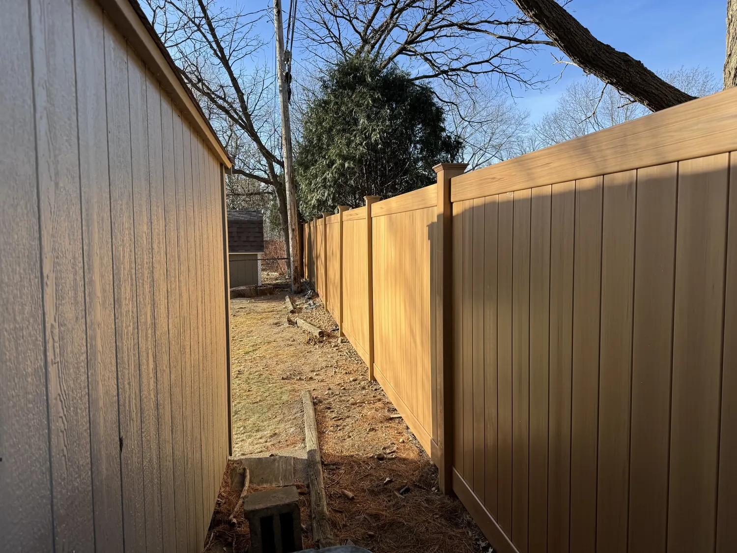 fence project in the Twin Cities