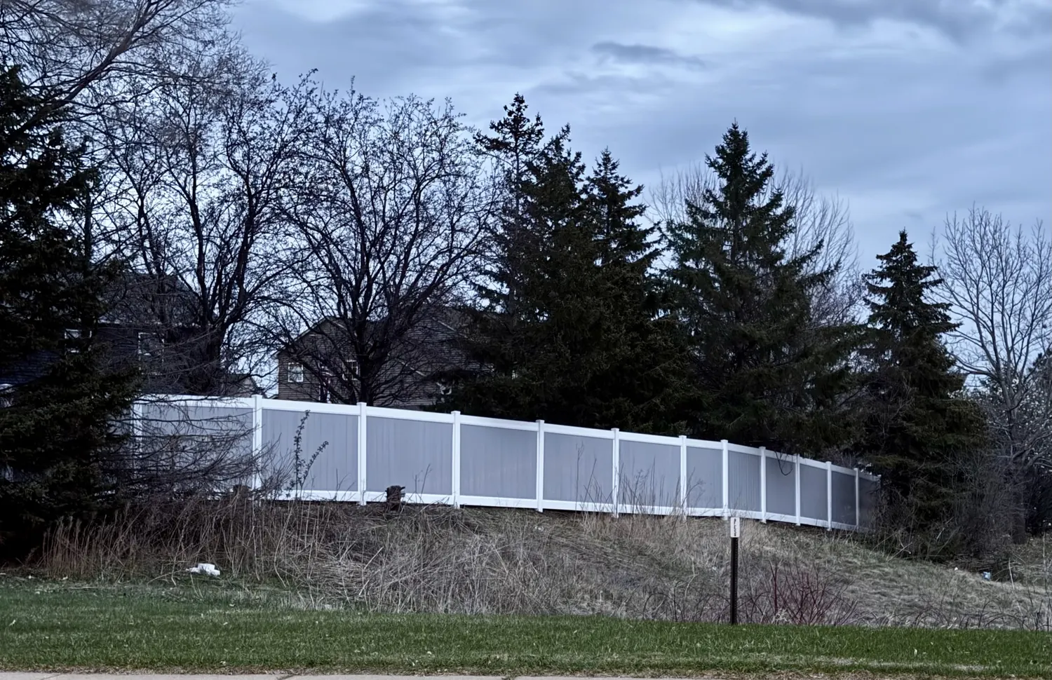 fence replacement project in the Twin Cities