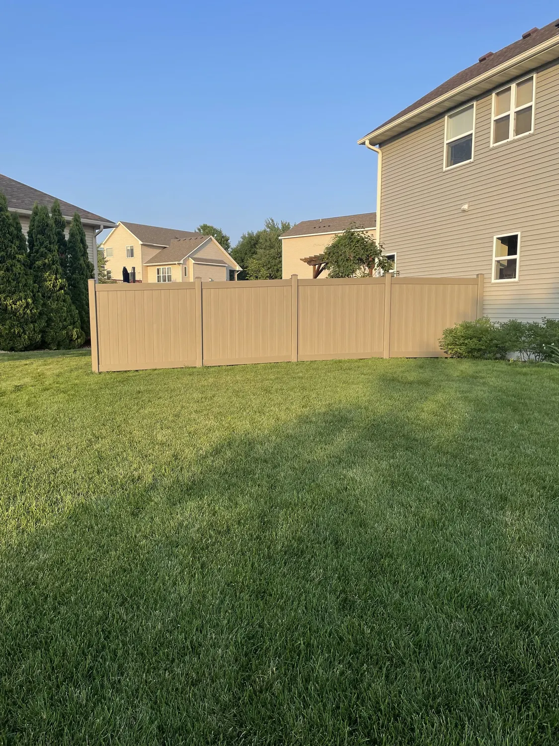 fence project in the Twin Cities