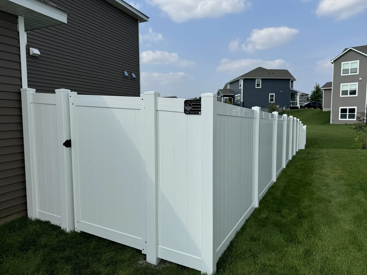 fence project in the Twin Cities
